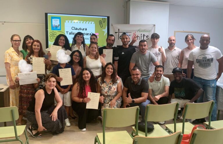La Fundació Tots Units tanca el taller d’inserció laboral i social amb 26 inscrits