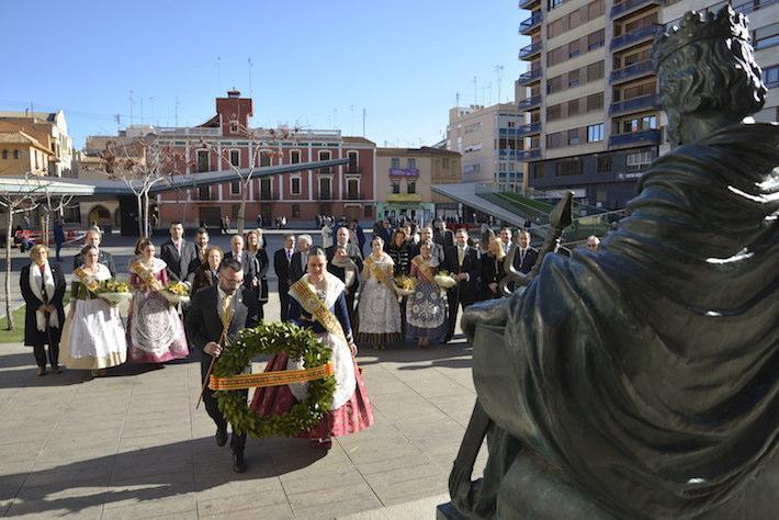 Vila-real celebra els seus 744 anys d'història amb l'homenatge a Jaume I i els Premis 20 Febrer