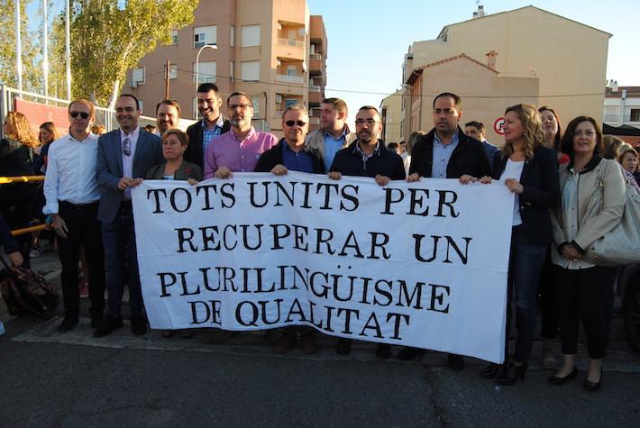 El José Soriano no vol “més promeses incomplides” i demana a Educació un "plurilingüisme de qualitat"