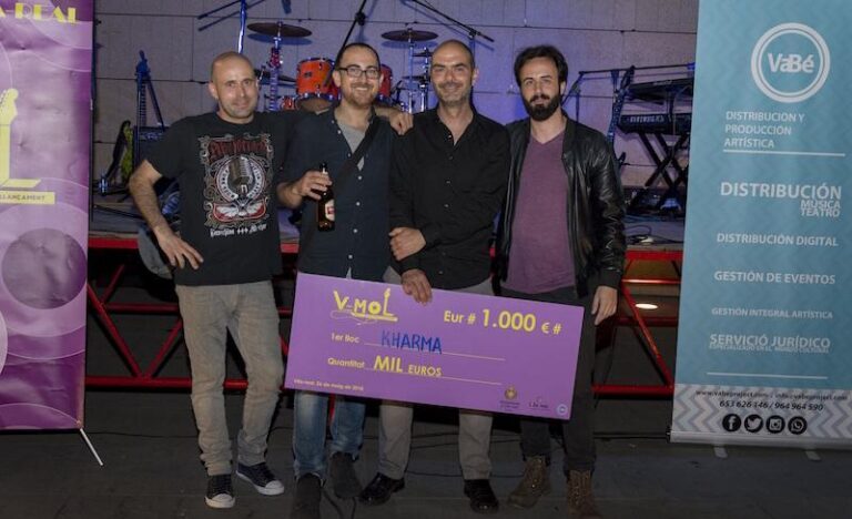 La banda Kharma es proclama guanyadora del V Concurs de grups musicals de Vila-real