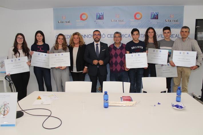 L'alumnat de l’IES Francesc Tàrrega guanya el V Concurs científic de la Càtedra d’Innovació Ceràmica