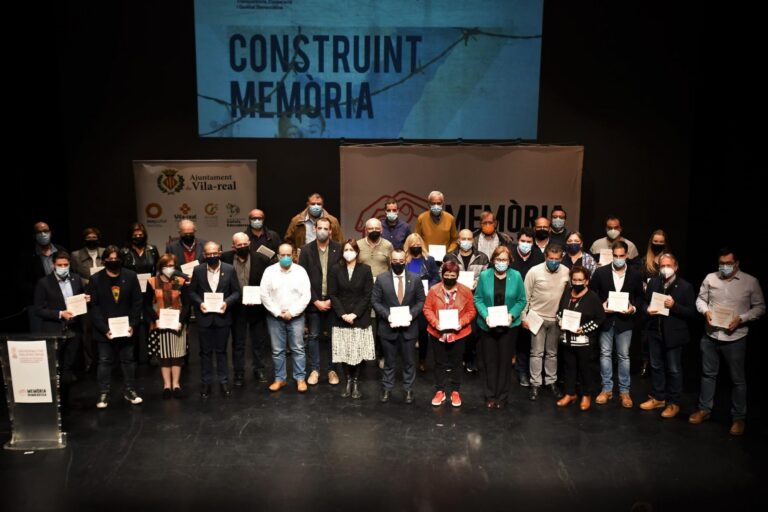 Vila-real ret homenatge a les 28 persones de la Plana Baixa víctimes de l'Holocaust