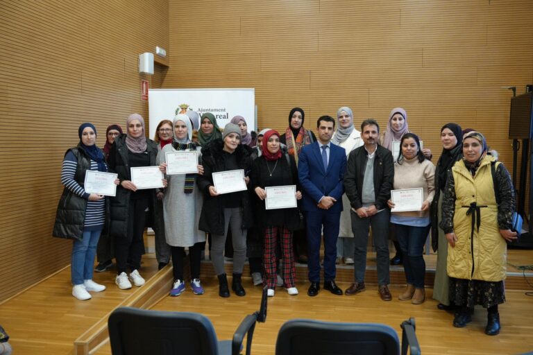 Cloenda del curs de castellà per a estrangers