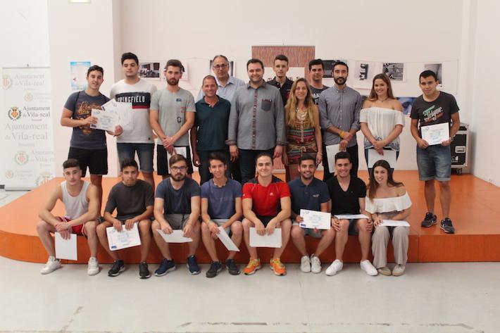 Ochando lliura els diplomes als 15 alumnes que han superat el curs de Socorrisme de SANEA 2008 SL