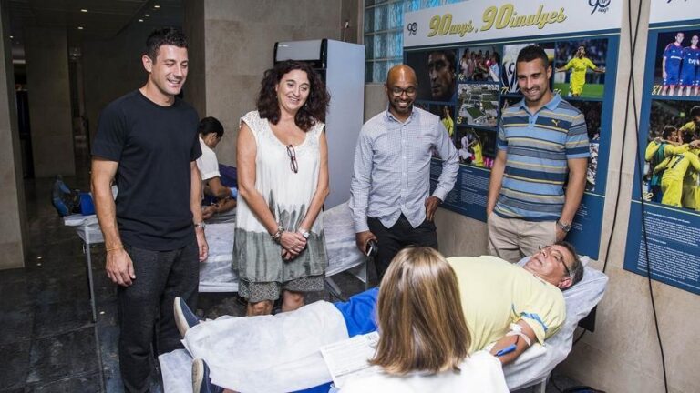 L'Estadi de la Ceràmica tornarà a acollir un punt de donació de sang el dijous 9 de febrer