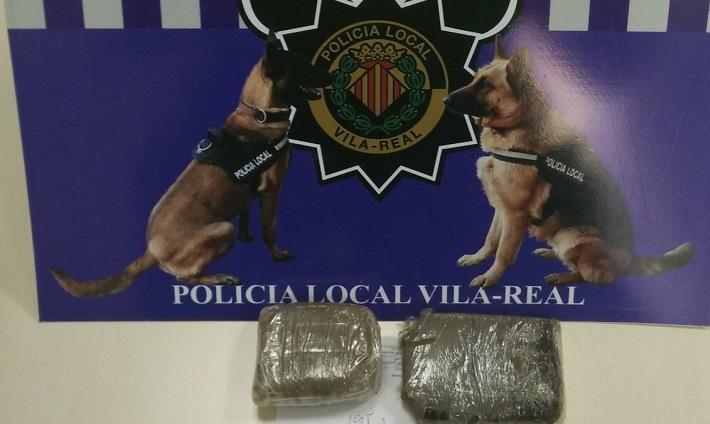 Detenen un veí de Vila-real que portava dues plaques de haixix amagades dins del cotxe