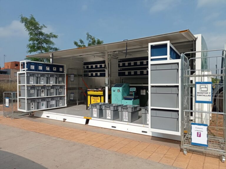 L’ecoparc mòbil recalarà de manera periòdica a Vila-real