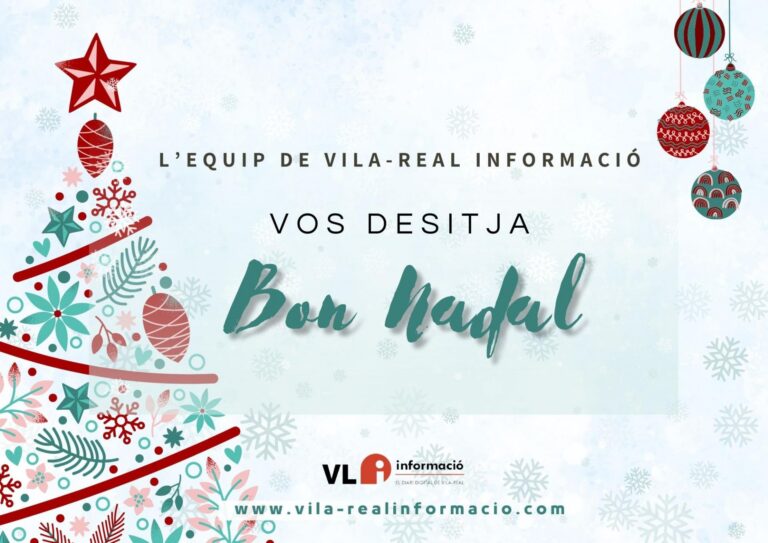 Bon Nadal de part de l’equip que conforma Vila-real Informació