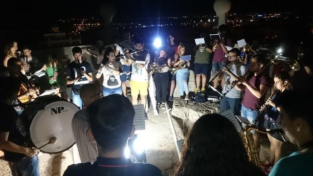 35 músics i 75 espectadors en la festa de Sant Jaume de Vila-real