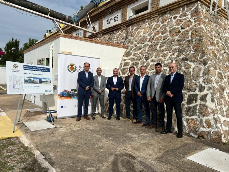 Vila-real presenta un nou sistema de filtració per a les instal·lacions d’aigua de la localitat