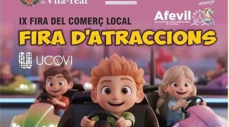 Vila-real encén les llums de la Fira d’Atraccions amb descomptes al comerç local
