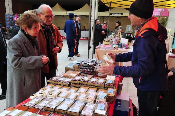 La Fira de Nadal pren la plaça Colom que serà un aparador dels productes locals