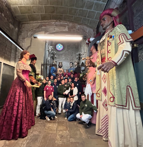 Els Gegants de Vila-real, convidats d’honor a les festes del Barri Sant Josep Oriol de Barcelona