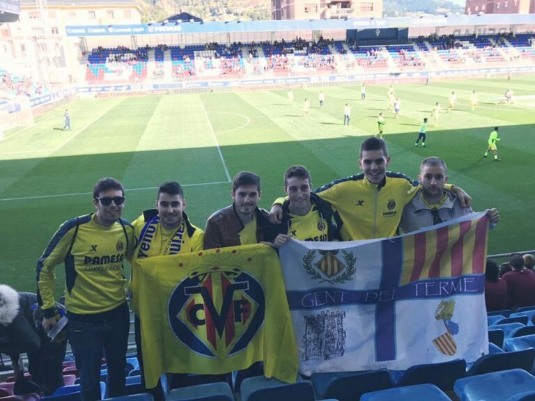 'Gent del Terme' a Eibar, defensant al Villarreal