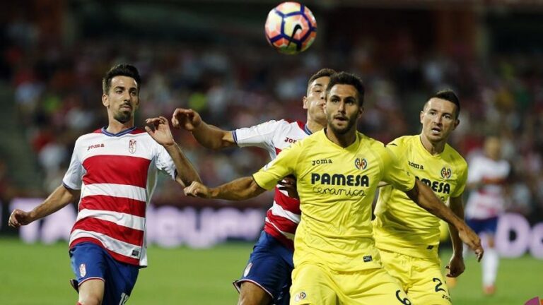La mala sort i els pals priven al Villarreal d'una victòria a Granada, després d'un gran gol de Castillejo (1-1)