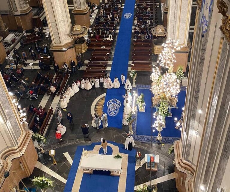 Les Purissimeres celebren el seu dia gran en uns actes marcats per la pandèmia