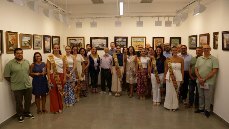 Inauguració de les exposicions culturals amb motiu de les festes de Vila-real