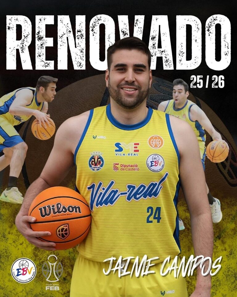 Jaime Campos renova i continuarà defensant els colors del club una temporada més