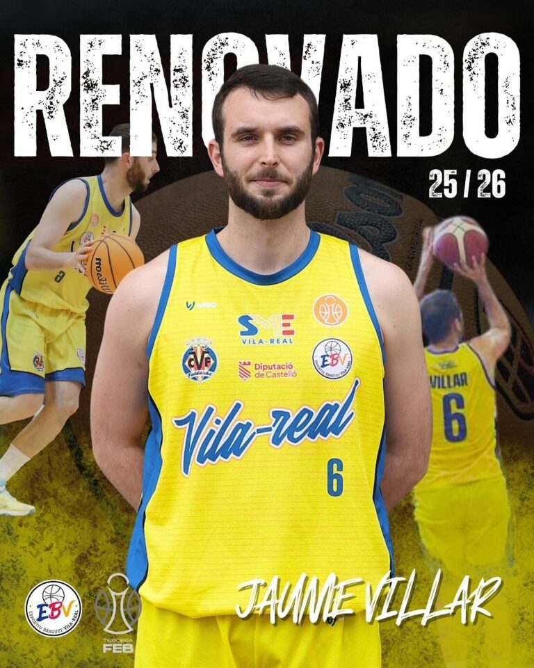 Jaume Villar renova amb el club per una temporada més