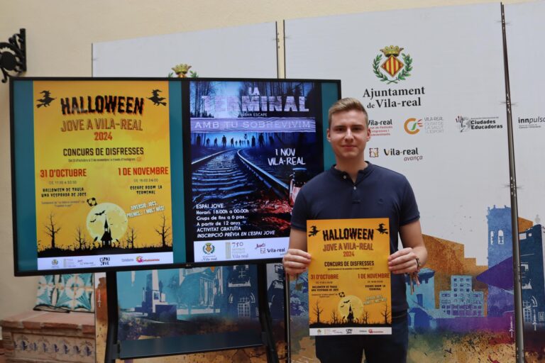 Vila-real convida a celebrar Halloween amb disfresses, jocs i un ‘escape room’ en l’Espai Jove
