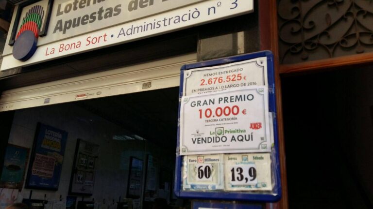 Quantes voltes ha caigut la loteria a Vila-real en els últims deu anys?