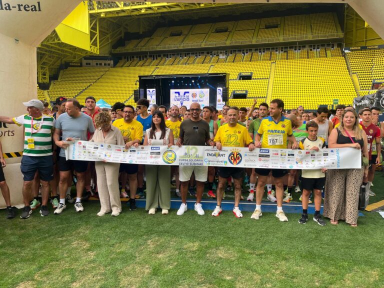 La solidaritat i l’esport omplin l’Estadi de la Ceràmica amb la 3a Festa de l’Afició i la XII Cursa Celtic Submarí