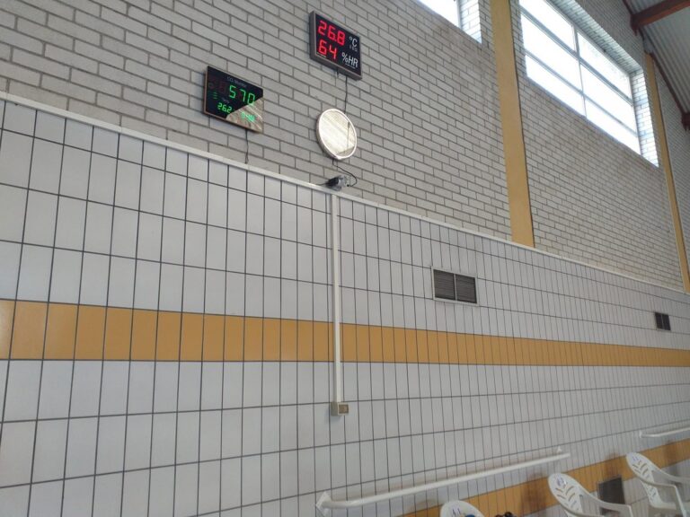 ????????????????‍♀️Tres piscines i sis sales incorporen mesuradors CO₂ per a controlar la qualitat de l’aire i crear espais segurs 