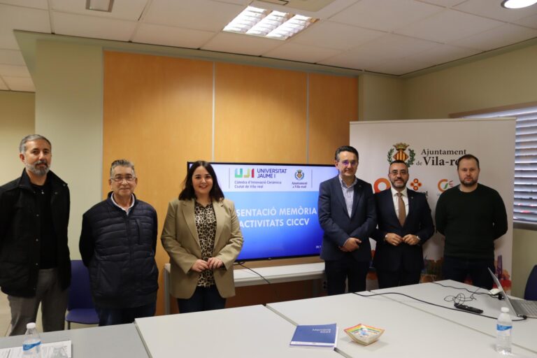 La Càtedra d’Innovació Ceràmica de l’UJI i Vila-real finalitza l’any com a líder en divulgació científica, transferència i formació