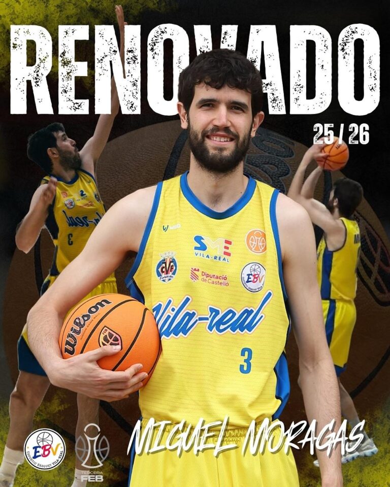 Miguel Moragas renova amb l’EBV i continuarà liderant l’equip esta temporada