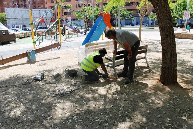 Vila-real activa el Pla de millora dels parcs