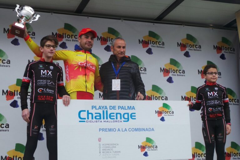 Mora, guanyador de la combativitat en el podi de la Challenge de Mallorca