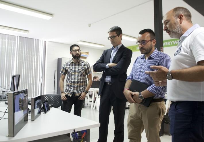 Benlloch visita el CEEI de Castelló per estrenyer futures relacions amb l’entitat