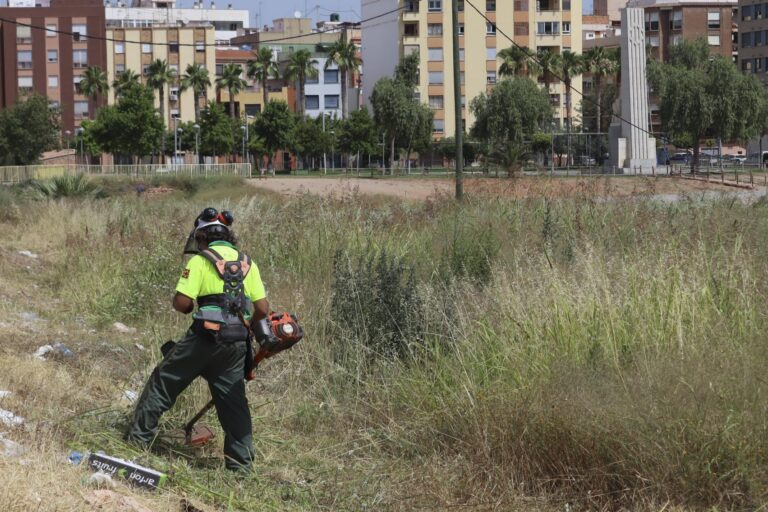 Vila-real licita el primer servei permanent de neteja i desbrossament de vies públiques i solars municipals