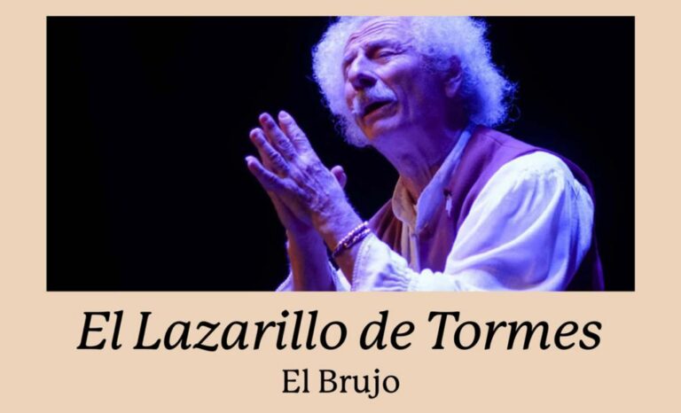 ‘El Lazarillo de Tormes’, de Rafael Álvarez ‘El Brujo’, arriba a l’Auditori Municipal