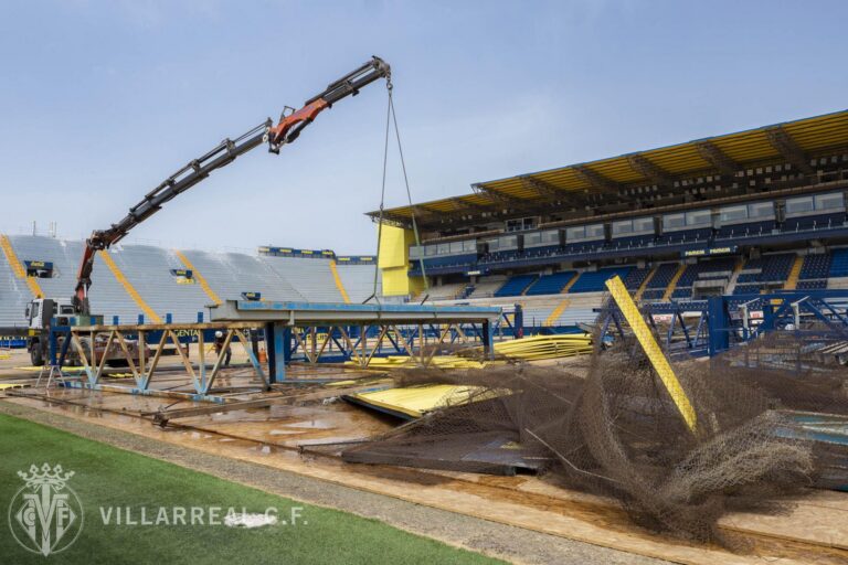 Coneix com està quedant l’Estadi de la Ceràmica
