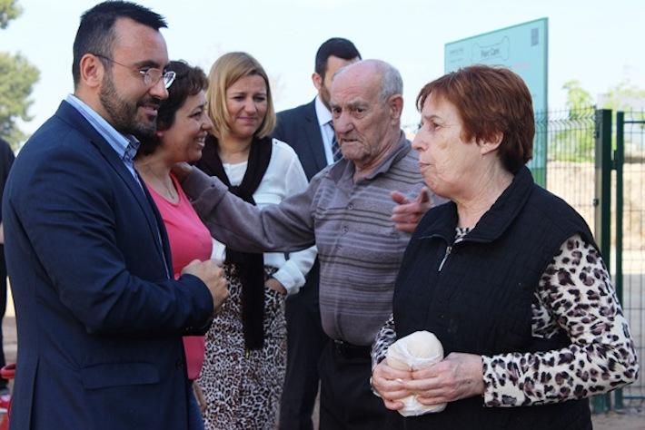 Proximitat crea un cinquè parc canin en el al barri del Progrés, al costat del pavelló Melilla