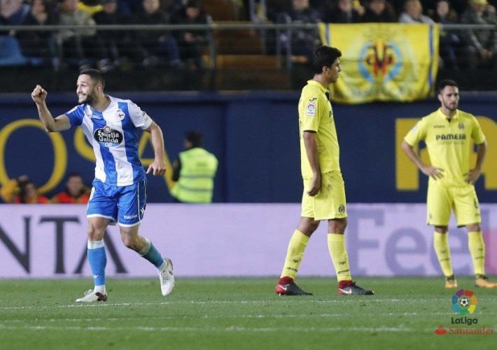 Un gol als últims minuts de Andone castiga al Villarreal que empata contra el Depor