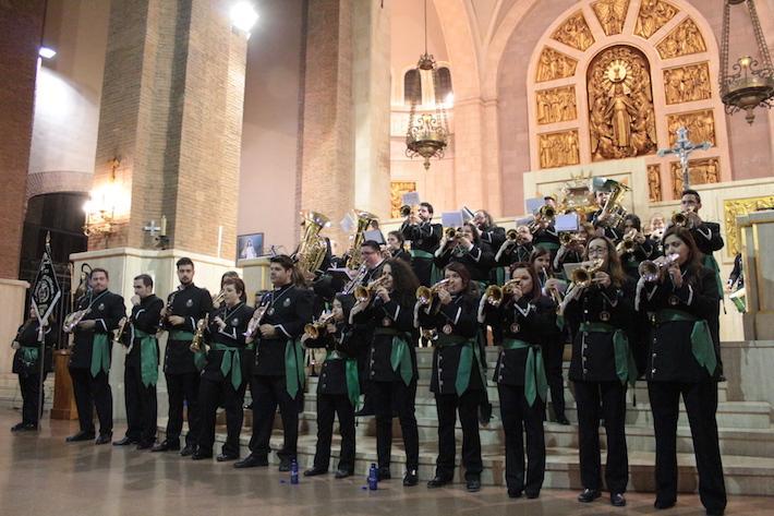 Les cornetes i tambors del IX Pregó Musical, punt de partida de la Setmana Santa