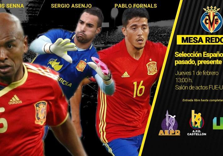 Senna, Asenjo i Fornals participen aquest dijous en una atractiva xarra-col·loqui en l'UJI