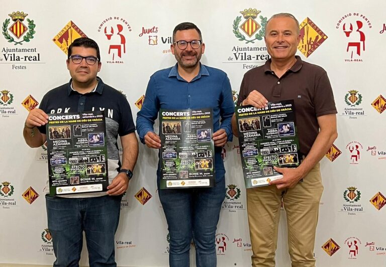 Medina Azahara, Efecto Pasillo i Boney M. encapçalen el cartell musical de les festes de setembre