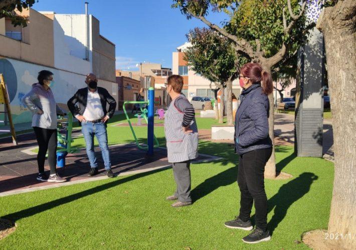 Vila-real millora l'accessibililtat al jardí del barri del progrés davant les peticions veïnals