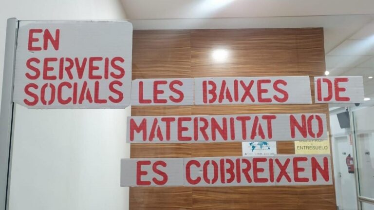 Compromís secunda el crit d’auxili dels serveis socials locals i els hi fa costat