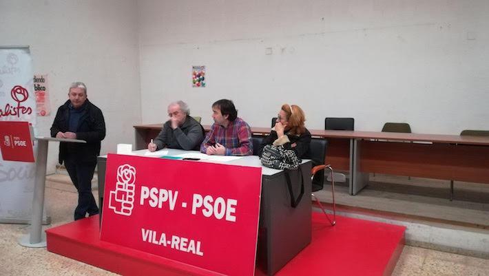 El PSPV aprova la llista de delegats al congrés comarcal, amb Javier Serralvo al front