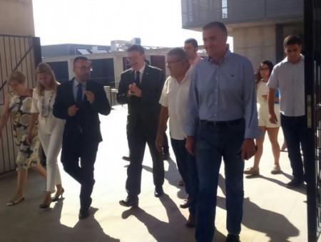 Benlloch demana a Puig la "necessitat" de la Ronda Sud-oest i els diners de la BUC