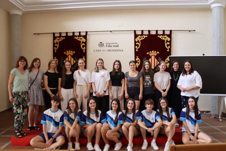 Visita d’Erasmus alemanys d’intercanvi amb el col·legi Consolació de Vila-real