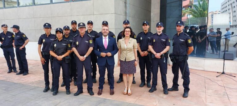 La plantilla de la Policia Nacional de Vila-real es reforça amb huit homes i dos dones