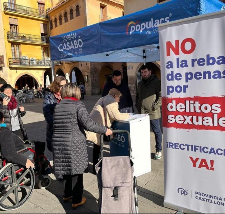 El PP recull més de 200 firmes per a la reforma de la llei del ‘Només Si es Si’