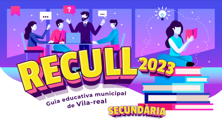Vila-real presenta el Recull 2023, la guia educativa per a assessorar les famílies