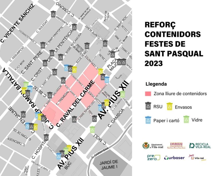 L’Ajuntament reforça el servei de recollida i contenidors durant les festes