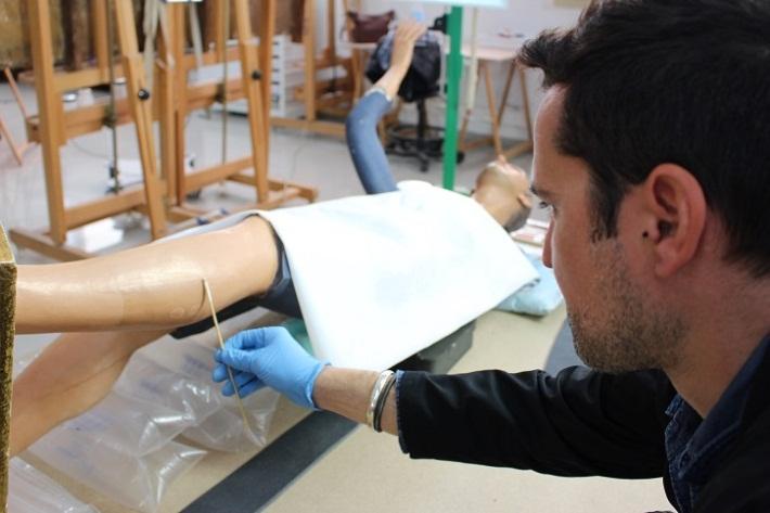 L'Institut Valencià de Conservació restaura la imatge de Sant Pasqual